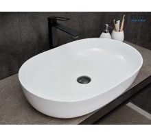 Раковина Gid D1348 51204 накладная белая 61x41x13.5