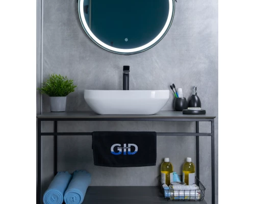 Раковина Gid D1468 51195 накладная белая 50x36x14.5