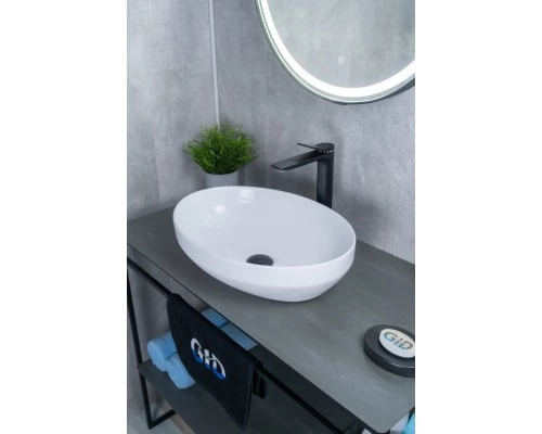 Раковина Gid D1469 51196 накладная белая 50x36x14.5