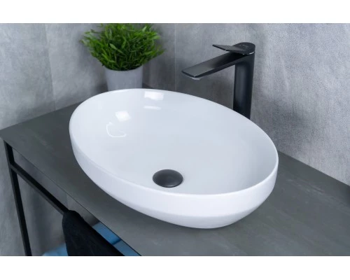 Раковина Gid D1469 51196 накладная белая 50x36x14.5