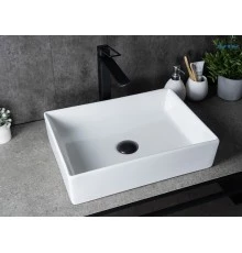 Раковина Gid N1204 51225 накладная белая 45x32x11