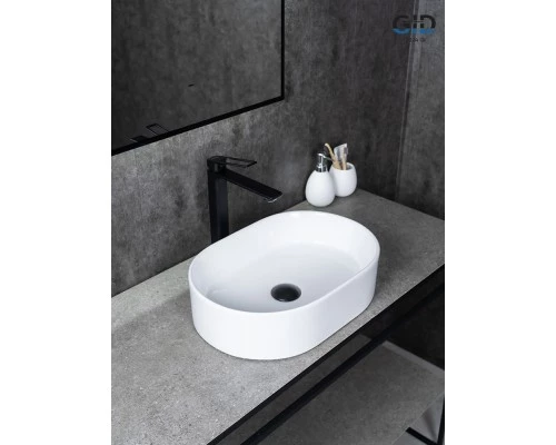 Раковина Gid N1330 51239 накладная белая 46.5x32x12