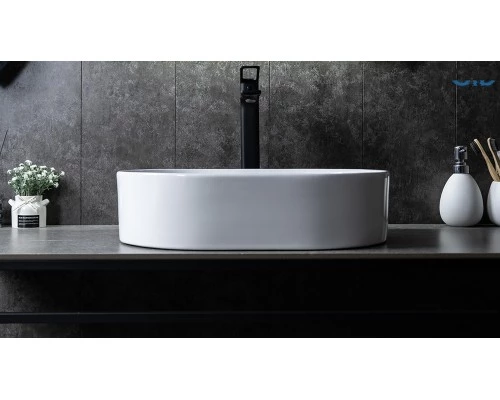 Раковина Gid N1330 51239 накладная белая 46.5x32x12