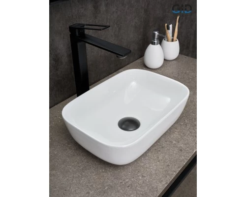 Раковина Gid N1334 51237 накладная белая 36x25x11.5