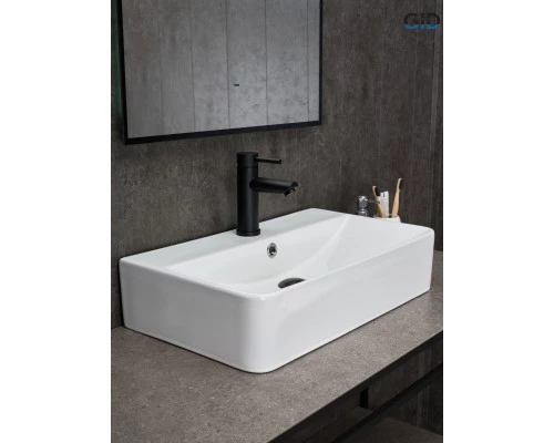 Раковина Gid N1344 51226 накладная белая 61x35.5x14