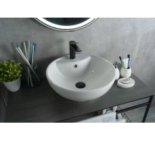 Раковина Gid N9001 51101 накладная белая 45x45x17