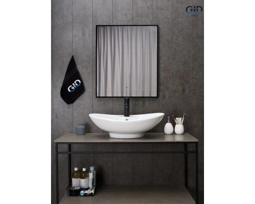 Раковина Gid N9004 51205 накладная белая 65x43.5x20