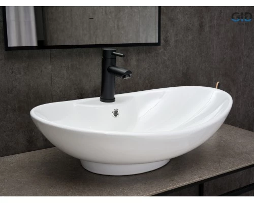 Раковина Gid N9004 51205 накладная белая 65x43.5x20