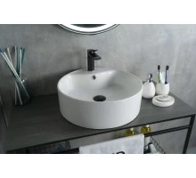 Раковина Gid N9008b 51104 накладная белая 46x46x16