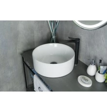 Раковина Gid N9011 51105 накладная белая 40x40x15