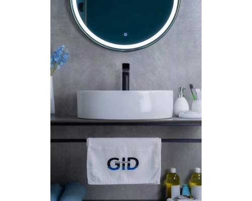 Раковина Gid N9012 51106 накладная белая 50x36x14