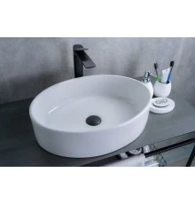 Раковина Gid N9012 51106 накладная белая 50x36x14