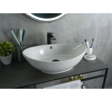 Раковина Gid N9019 51108 накладная белая 60x37x19