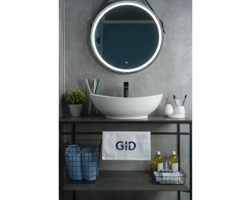 Раковина Gid N9019 51108 накладная белая 60x37x19