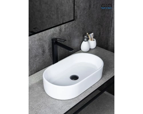 Раковина Gid N9020 51209 накладная белая 52.5x30.5x11.5