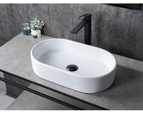 Раковина Gid N9020 51209 накладная белая 52.5x30.5x11.5