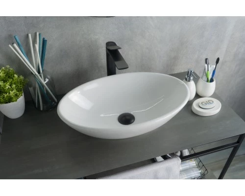 Раковина Gid N9021 51109 накладная белая 52x32x14