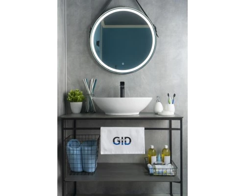 Раковина Gid N9021 51109 накладная белая 52x32x14