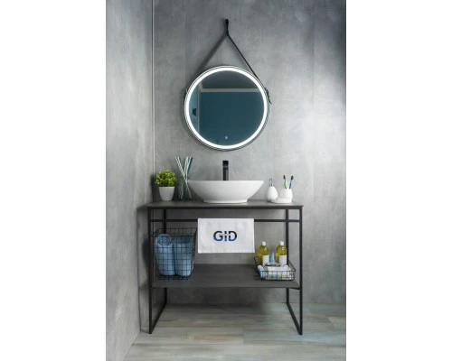 Раковина Gid N9021 51109 накладная белая 52x32x14