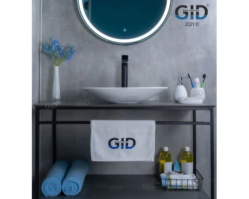 Раковина Gid N9022 51110 накладная белая 50x35x9