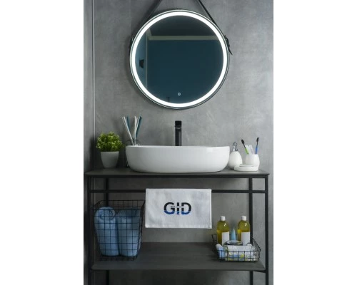 Раковина Gid N9026a 51112 накладная белая 60x40x15