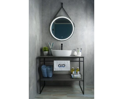 Раковина Gid N9026b 51113 накладная белая 48x35x13.5