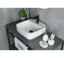 Раковина Gid N9044 51165 накладная белая 38.5x38.5x14