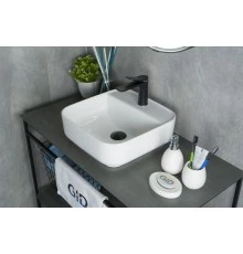 Раковина Gid N9044 51165 накладная белая 38.5x38.5x14