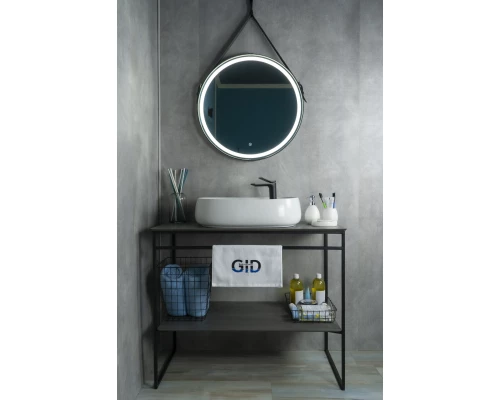 Раковина Gid N9048 51185 накладная белая 59x46x15