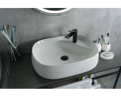 Раковина Gid N9048 51185 накладная белая 59x46x15