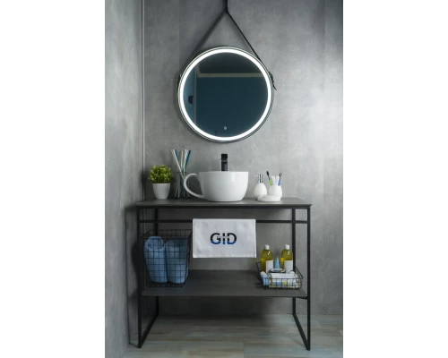 Раковина Gid N9055 51186 накладная белая 40x30x18