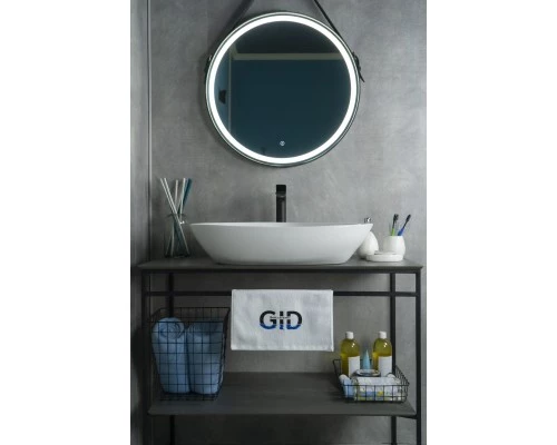 Раковина Gid N9062 51117 накладная белая 66.5x44x15