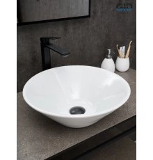 Раковина Gid N9102 51210 накладная белая 42x42x15