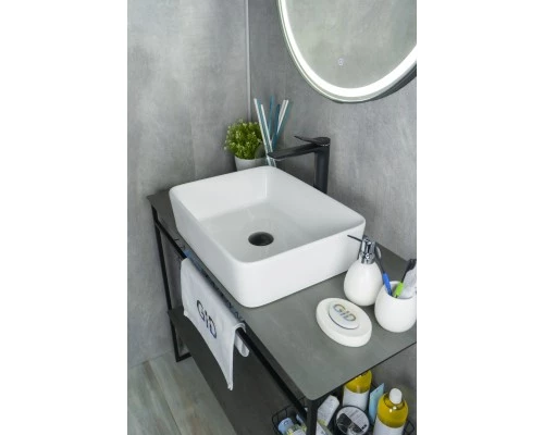 Раковина Gid N9103 51120 накладная белая 48x37x13