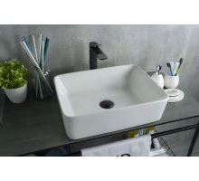 Раковина Gid N9103 51120 накладная белая 48x37x13