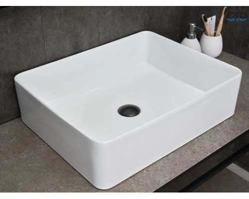 Раковина Gid N9104 51236 накладная белая 52x41x13.5