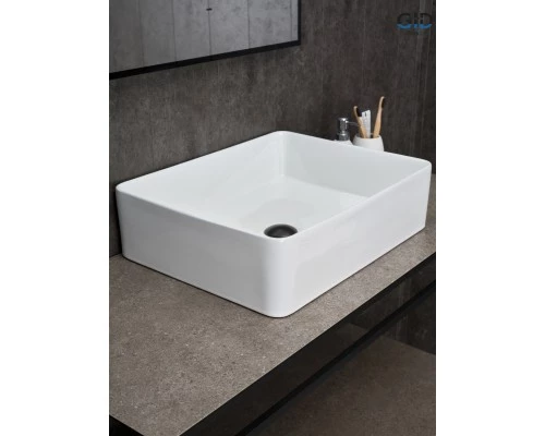 Раковина Gid N9104 51236 накладная белая 52x41x13.5