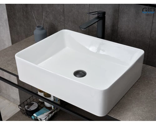 Раковина Gid N9104 51236 накладная белая 52x41x13.5