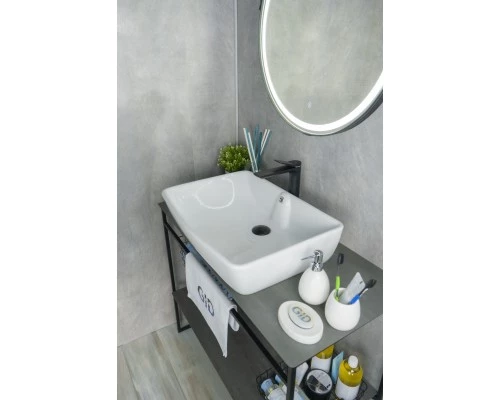 Раковина Gid N9121 51123 накладная белая 59x42x15.5