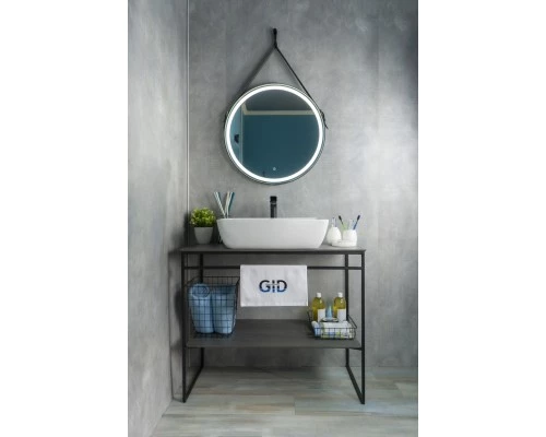 Раковина Gid N9121 51123 накладная белая 59x42x15.5