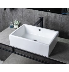 Раковина Gid N9129 51125 накладная белая 51x38x15