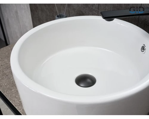 Раковина Gid N9130 51212 накладная белая 41.5x41.5x16.5