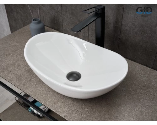 Раковина Gid N9133 51201 накладная белая 48x30.5x14.5