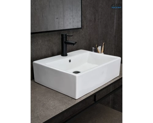 Раковина Gid N9153 51215 накладная белая 53x41x15