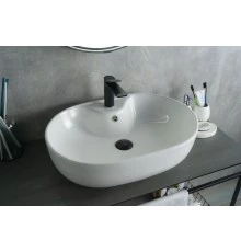 Раковина Gid N9163 51127 накладная белая 59x41x16