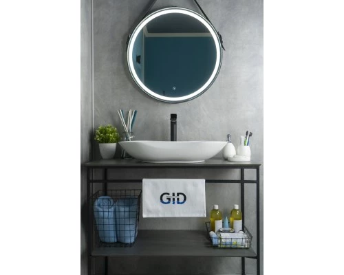 Раковина Gid N9175 51128 накладная белая 66.5x41x12