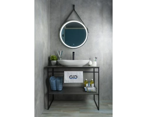 Раковина Gid N9175 51128 накладная белая 66.5x41x12