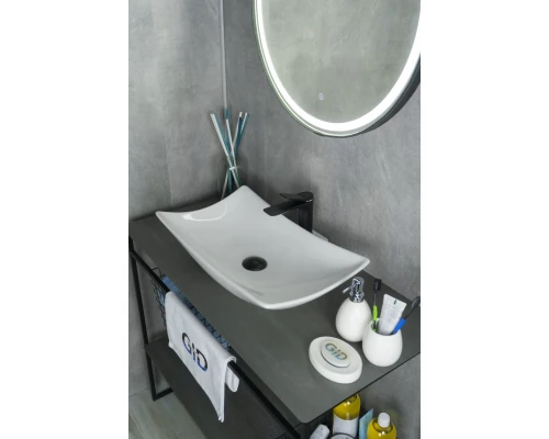 Раковина Gid N9176 51129 накладная белая 56x42x10.5