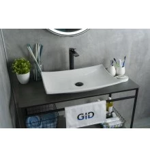 Раковина Gid N9177 51170 накладная белая 60x39x11.5