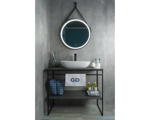 Раковина Gid N9234 51133 накладная белая 56x39x12.5